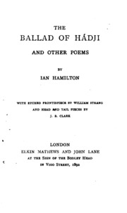 The Ballad of Hádji and Other Poems: And Other Poems