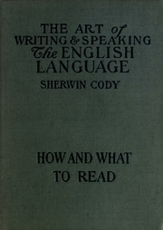 The Art Of Writing [and] Speaking The English Language