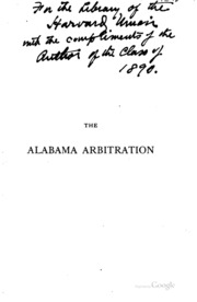 The Alabama Arbitration