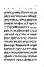 Erläuterungen zur geologischen Specialkarte des Königreichs Sachsen