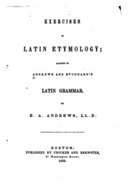 Exercises In Latin Etymology