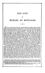 The Works Of Michael De Montaigne ; Comprising His Essays, Letters, And Journey Through Germany And Italy. With Notes From All The Commentators, Biographical And Bibliographical Notices