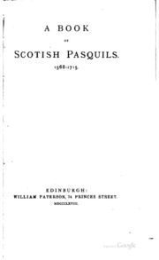 كتاب باسكويلس الاسكتلندي. 1568-1715