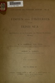 الأسماك ومصايد الأسماك في البحر الأيرلندي؛ وخاصة في لانكشاير ومنطقة مصائد الأسماك البحرية الغربية
