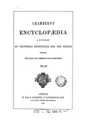 Chambers's encyclopædia : a dictionary of universal knowledge for the people