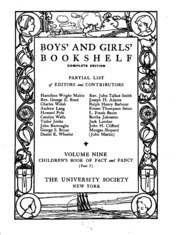 Boys' And Girls' Bookshelf