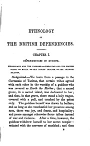 The Ethnology Of The British Colonies And Dependencies