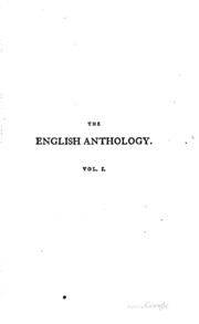 The English Anthology ...: ......