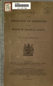 Guide To The Collection Of Gemstones In The Museum Of Practical Geology
