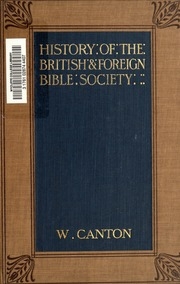 A History Of The British And Foreign Bible Society
