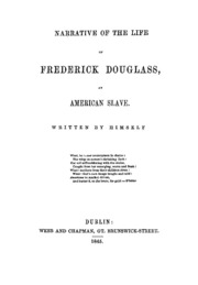 Narrative Of The Life Of Frederick Douglass, An American Slave