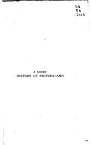 A Short History Of Switzerland