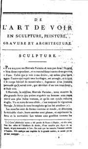 De l'art de voir dans les beaux-arts: suivi Des institutions propres à les ...