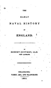 The Early Naval History Of England