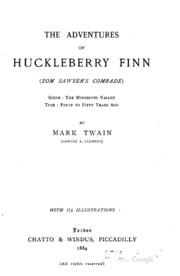 The Adventures Of Huckleberry Finn