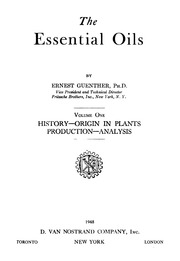 The Essential Oils Vol Ii