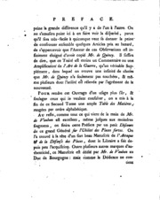 De L'attaque Et De La Defense Des Places: