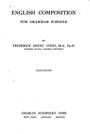 English Composition For Grammar Schools