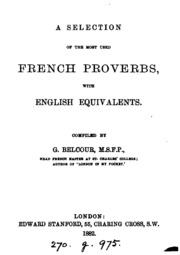 French Proverbs With English Equivalents