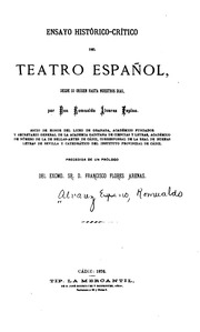 Ensayo histórico-crítico del teatro español, de desde su orígen hasta nuestros dias