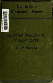 An Essay On Western Civilization In Its Economic Aspects ..