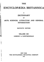 The Encyclopædia Britannica; A Dictionary Of Arts, Sciences, Literature And General Information