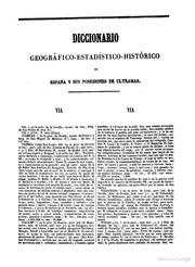 Diccionario geográfico-estadístico-histórico de España y sus posesiones de ultramar
