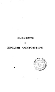 The Elements Of English Composition