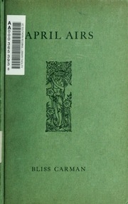 April Airs; A Book Of New England Lyrics