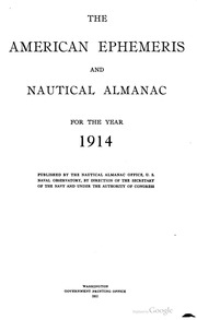 The American Ephemeris And Nautical Almanac. (1855-1980)