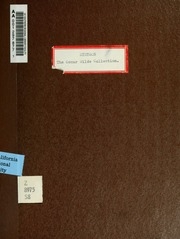 The Oscar Wilde Collection Of John B. Stetson, Jr