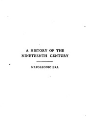 A History Of The Nineteenth Century, Year By Year