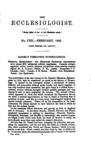 The Ecclesiologist