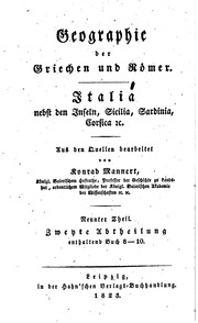 Geographie Der Griechen And Romer;
