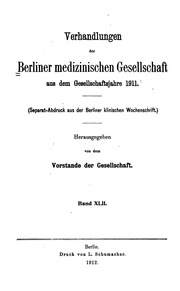 Berliner Medicinischen Gesellschaft
