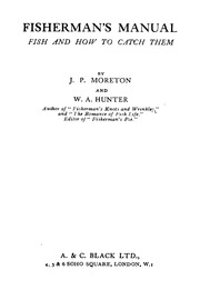 Fishermans Manual Fish And How To Catch Them