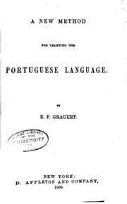 A New Method For Learning The Portuguese Language