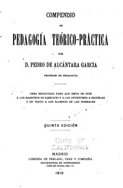 Compendio de pedagogía teórico-práctica