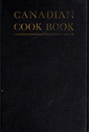 Canadian Cook Book