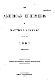 The American Ephemeris And Nautical Almanac. (1855-1980)
