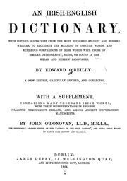 An Irish-english Dictionary