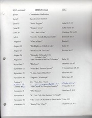 Sermons Preached By The Rev. Raymond Shaheen, D.d. (1969)