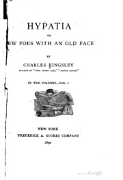 Hypatia, Or, New Foes With An Old Face