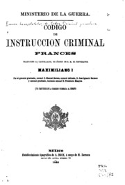 Código de instrucción criminal francés