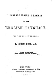 A Comprehensive Grammar Of The English Language