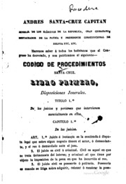 Código de procederes Santa-cruz