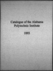 Catalog Of The Alabama Polytechnic Institute, 1896-1899, 1900-1903