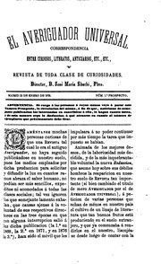 El Averiguador universal, correspondencia entre curiosos, literatos, anticuarios, etc., y revista quincenal de documentos y noticias interesantes