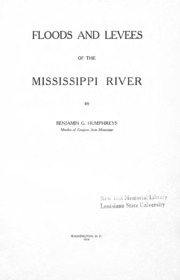 Floods And Levees Of The Mississippi River