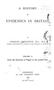 تاريخ الأوبئة في بريطانيا